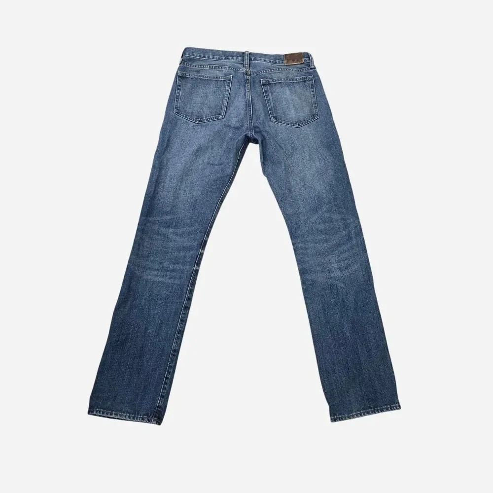 J.Crew 770 Straight Fit Blue Denim Jeans Men's Size 31x32